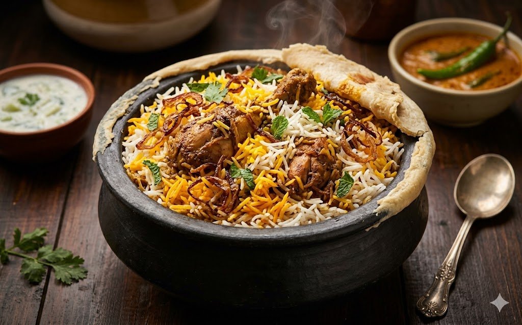 Hyderabadi Dum Biryani