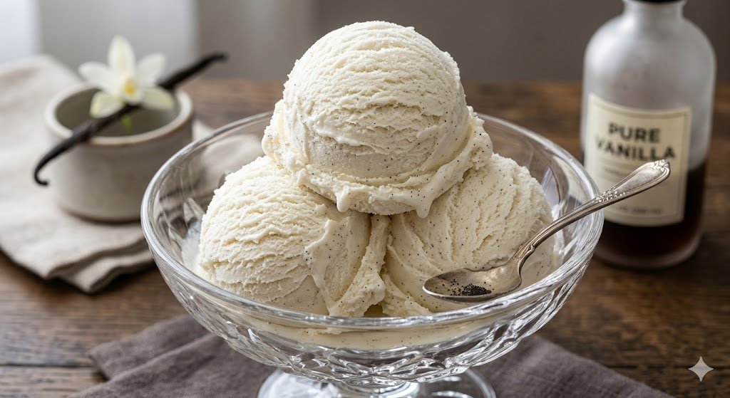 vanilla ice cream