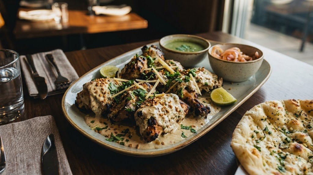 Authentic Afghani chicken